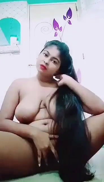 Bangladeshi Cubby Girl Fingaring on Bathroom
