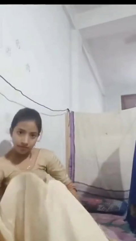 Beautiful girl stripping sari