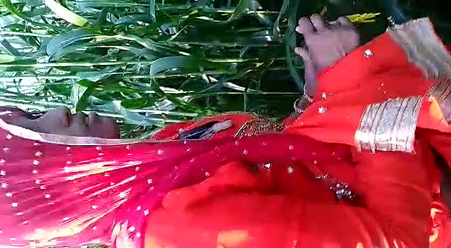 In jungle village wife