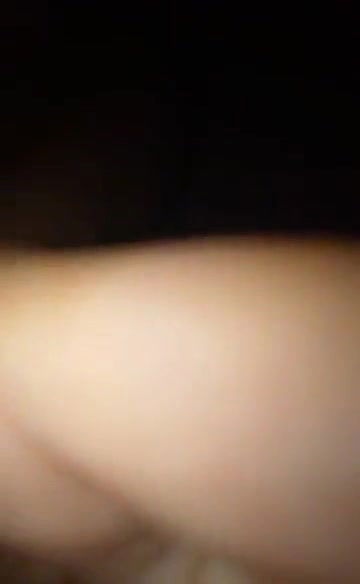 Very horny girl masturbating with clear talking