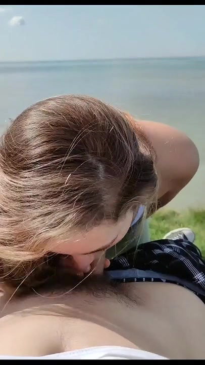 Blowjob By The Sea