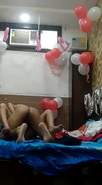 Desi bhabhi after Birthday celebration fucking Very hard with loud maons