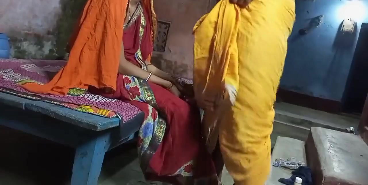 Deshi village wife sharing with baba dirty talk blowjob sex Hindi sex