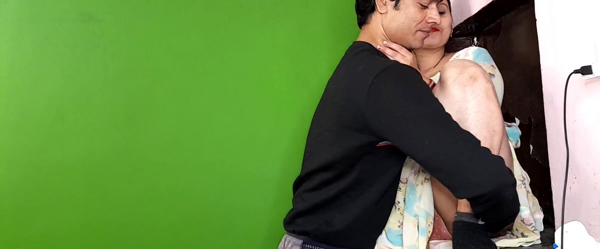 Pujaprem romantic night stay at home both couple suffering from fever in vintner season at Delhi