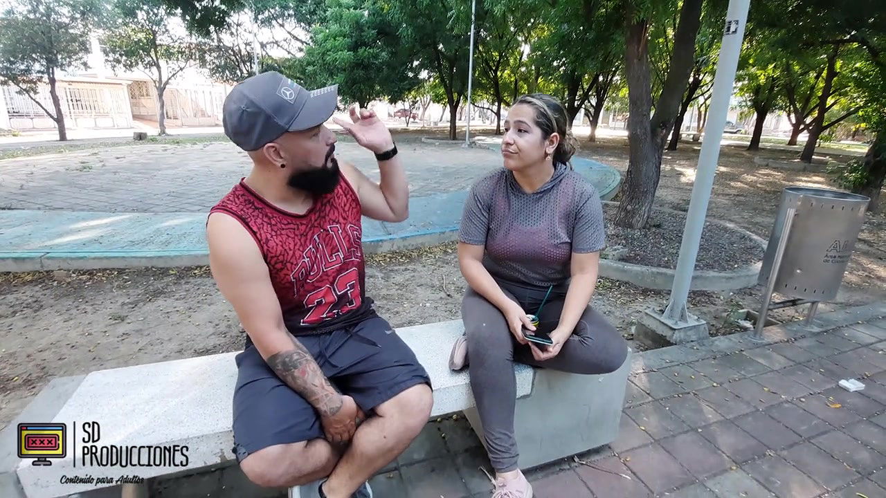 meet a classmate in the park and i invite her to my house where i end up fucking her