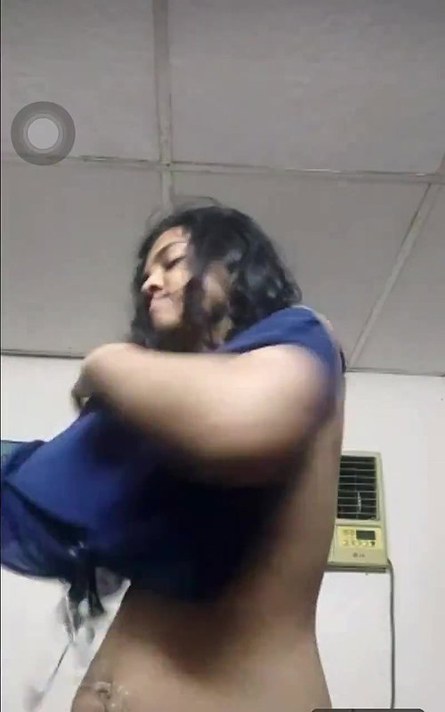 Slim Horny Girl Pussy Rubbing