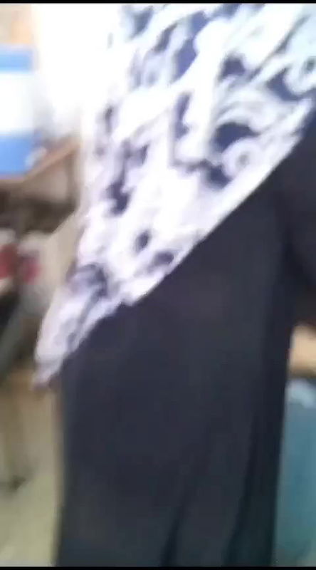 Beautiful Computer teacher in hijab Pink nipples tasted by Colleague Part-4