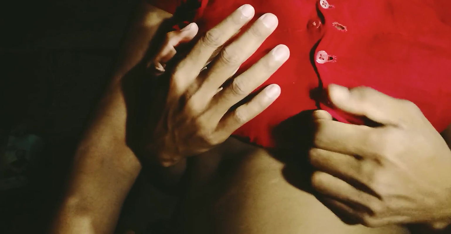 Indian Husband Wife Village Big Boobs Hard Pressing In Blouse Open