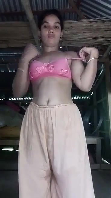 Bangla village wife striptease show