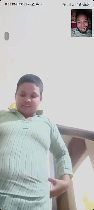 Short Haired Girl Showing