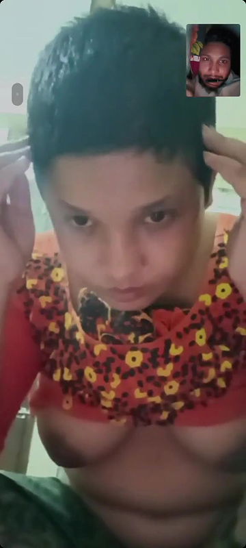 Short Haired Girl Showing