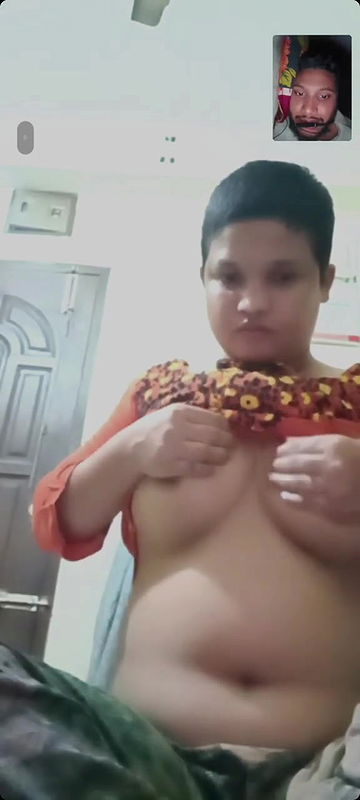 Short Haired Girl Showing