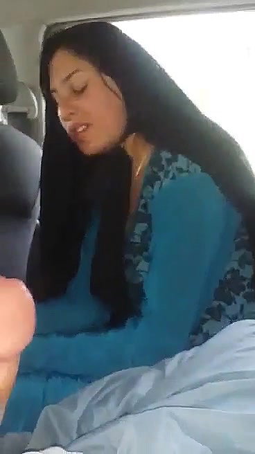 Beautiful Pathani Girl Sucking Dick in Car Awesome