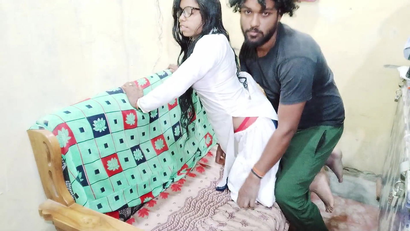 indian couple got horny and had sex on the couch