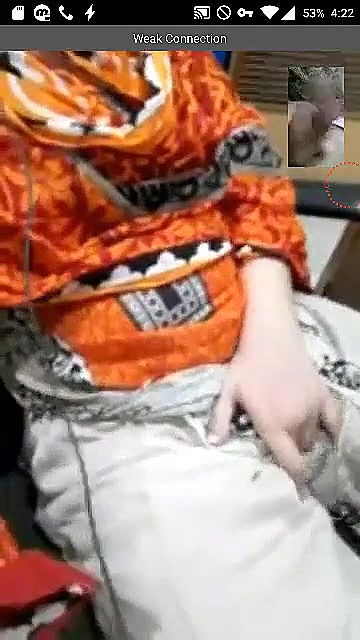 Horny Paki Babe Getting Wild on VC During Night Shift in Office