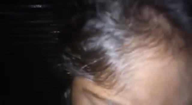 Village girl riding with moans
