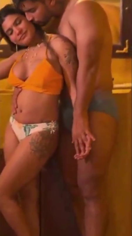 Resmi Nair With Bf Resmi Shaking Cock fast And Bf Sucking Her Boobs And Rubs Pussy