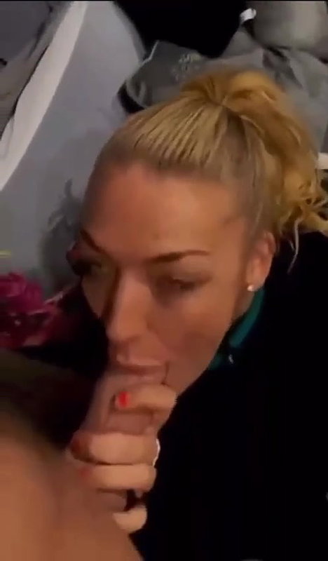 Horny Wife Sucking Fat Cock while Her Helpless Cuck Husband Trying to Look Away (Must