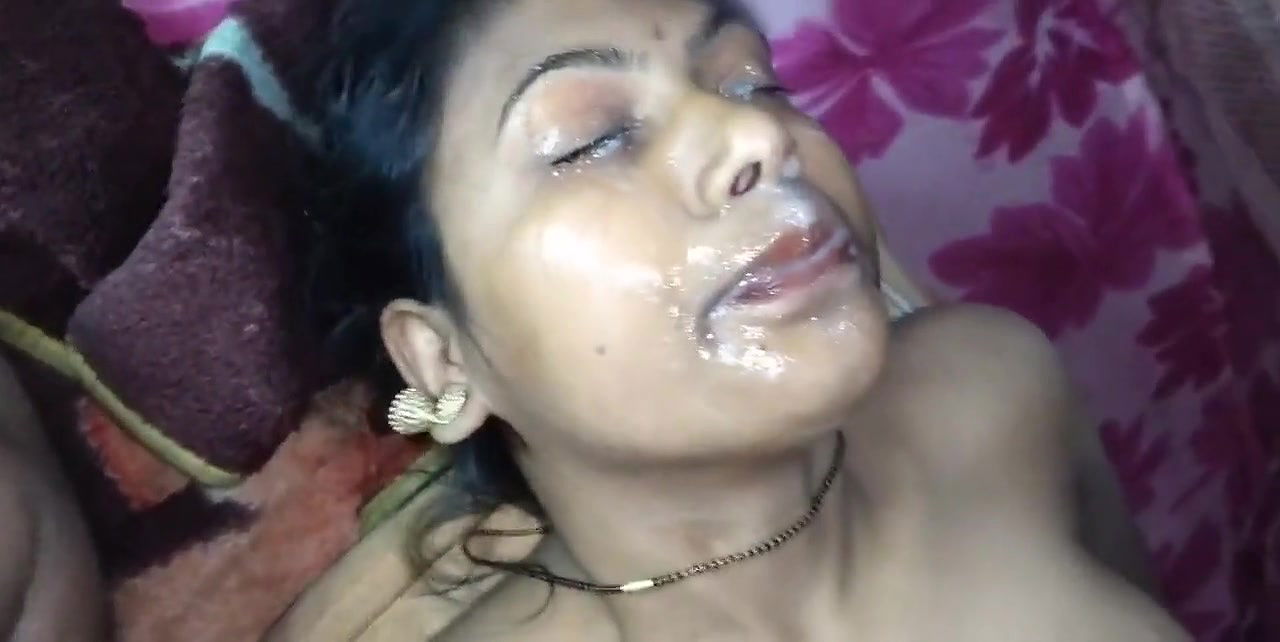 Cum in mouth. Bhabhi Eating Cum