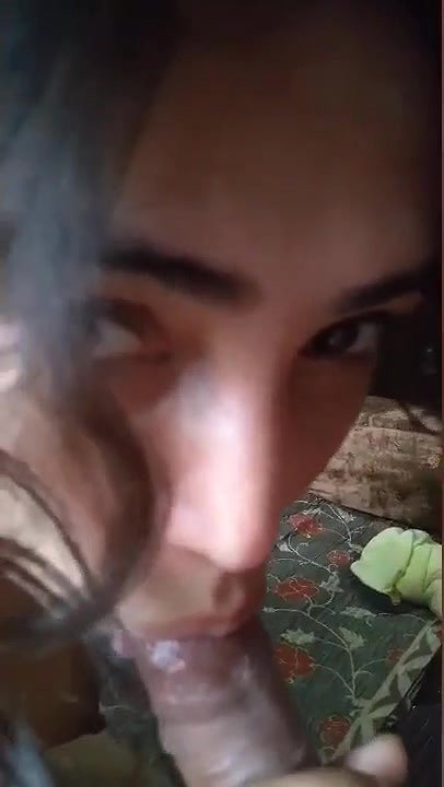GF Finally Gets Horny For Her Naughty BF And Give A Blowjob To Him Finally Take Cum