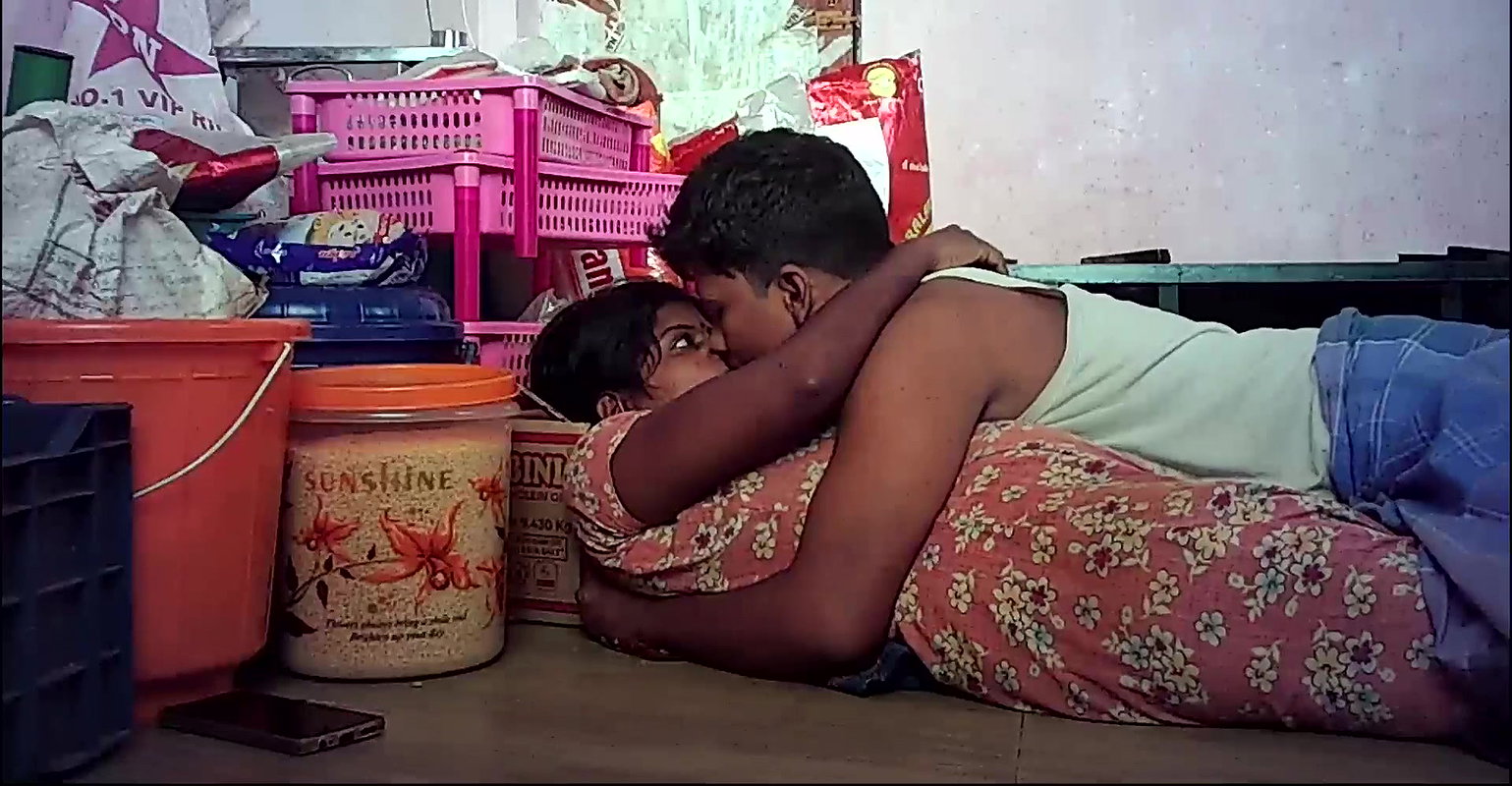 Indian husband kissing ass hot wife
