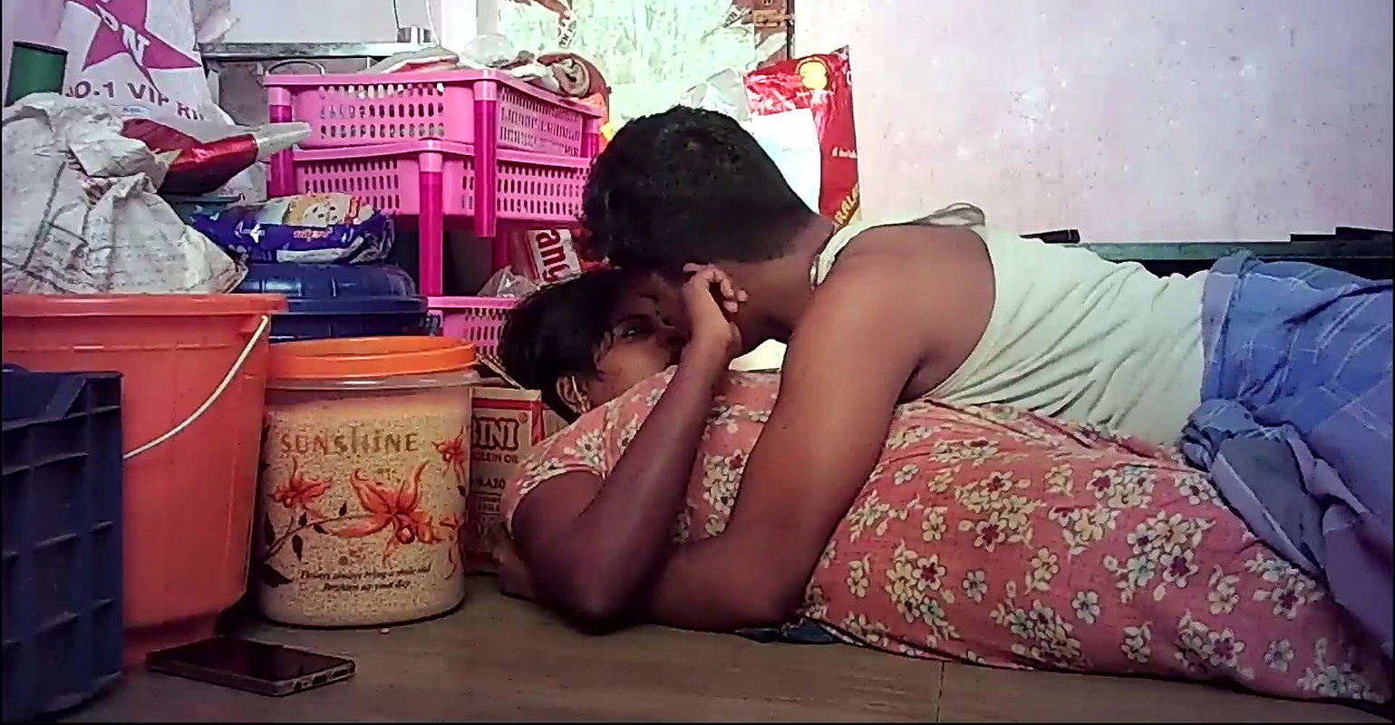 Indian husband kissing ass hot wife