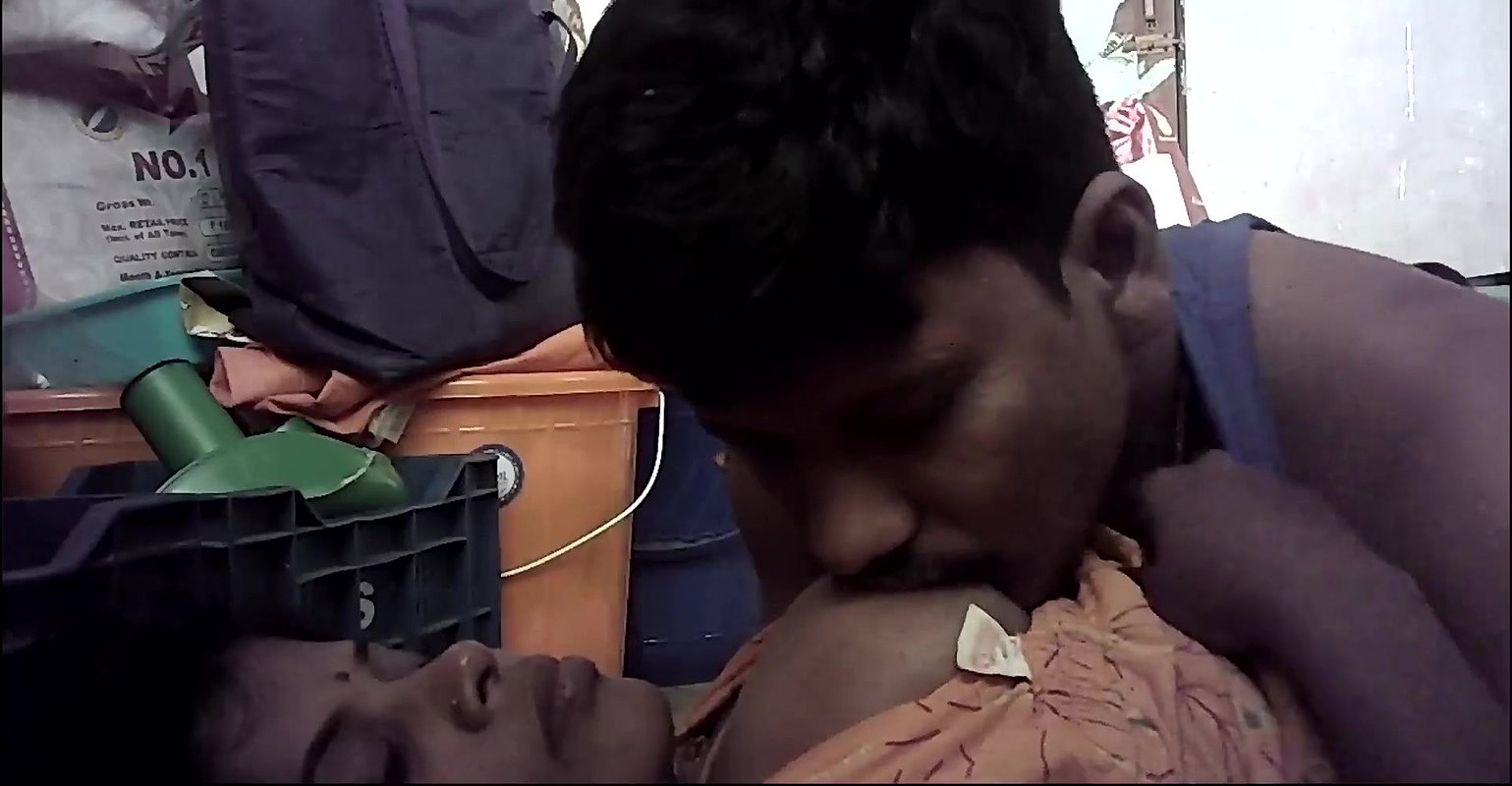 Indian wife big boobs kissing aa