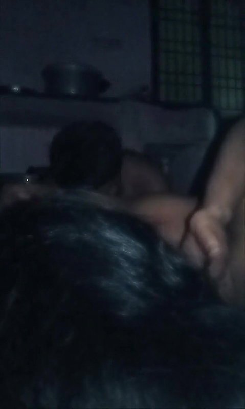 Indian wife big boobs kissing ass267