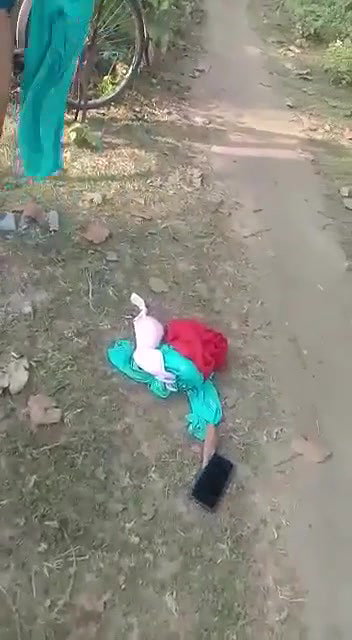 Desi girl outdoor fun