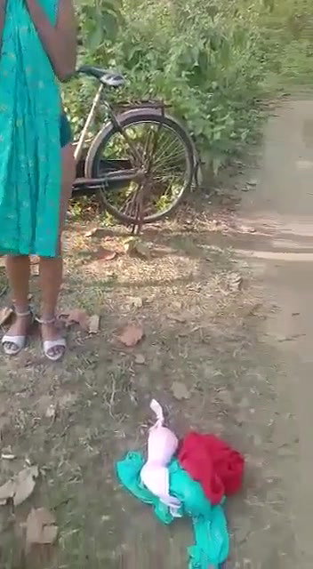 Desi girl outdoor fun