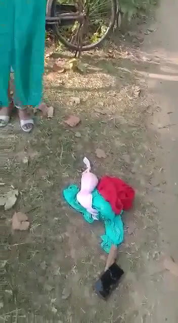 Desi girl outdoor fun