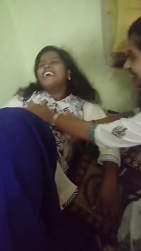 Desi Hostel Lesbian Girl Boob Press