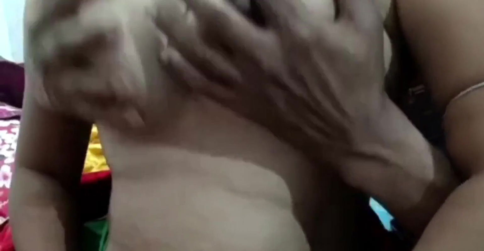 Desi Muslim bangaladeshi couple dirry talk boobs pressing