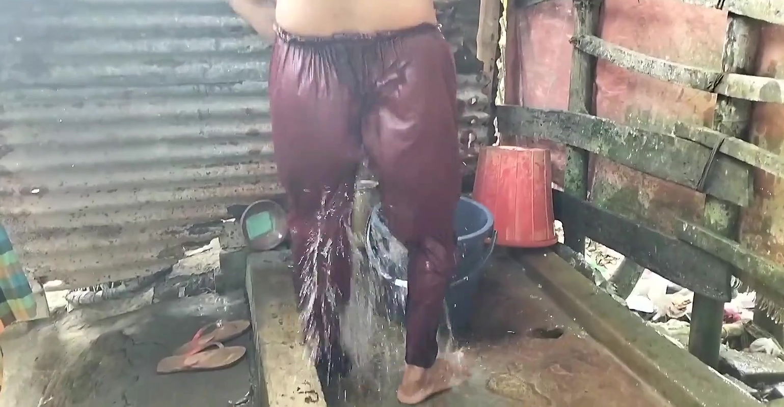 Beautiful girl is taking bath completely naked, Rupali Rupali