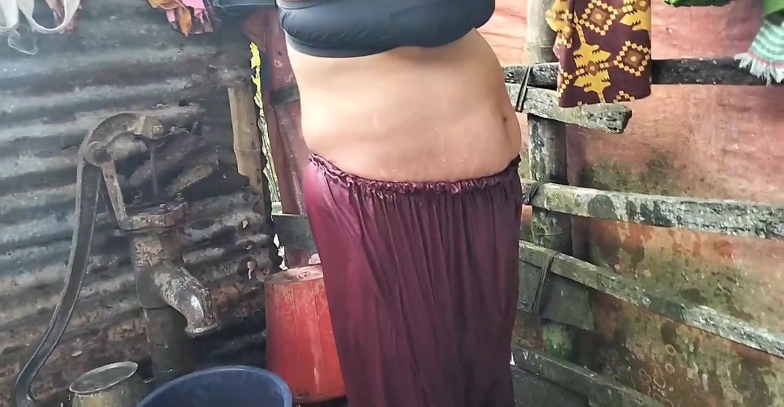 Beautiful girl is taking bath completely naked, Rupali Rupali