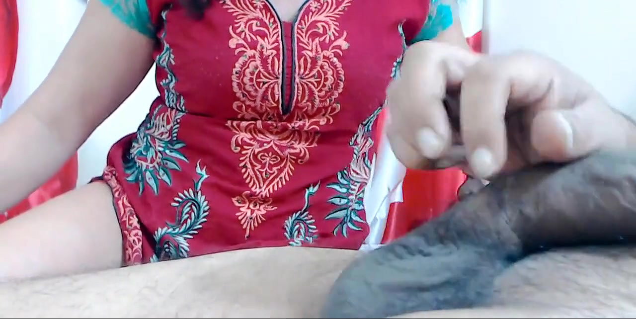 Gorgeous babe with her love