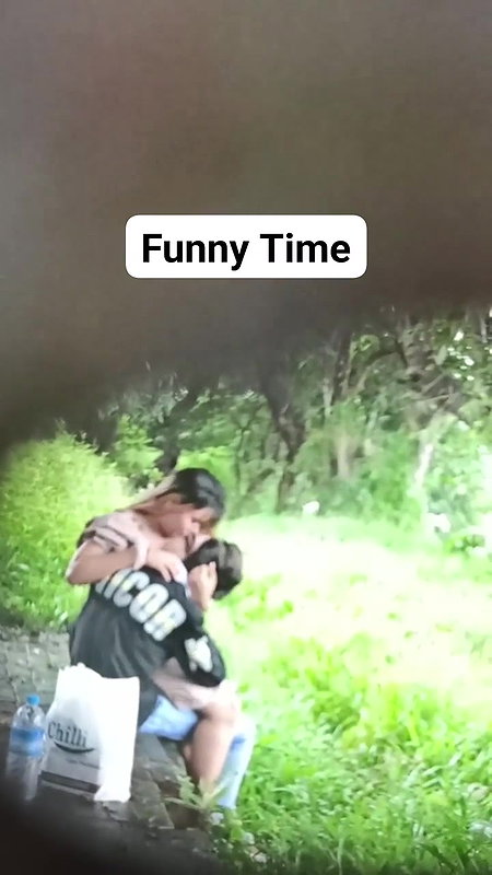 Desi Lover Boob Socking in Outdoor