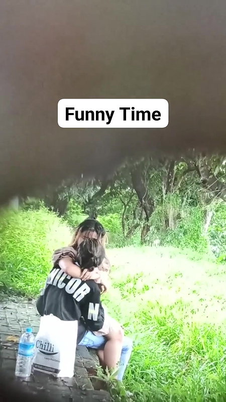 Desi Lover Boob Socking in Outdoor