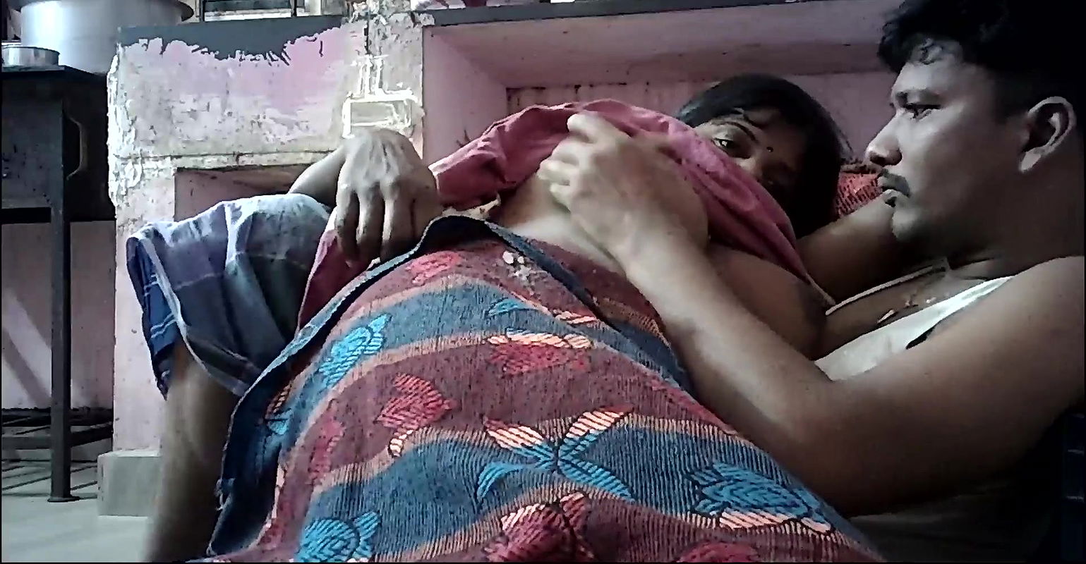 Indian hot wife boobs kissing ass and pressing