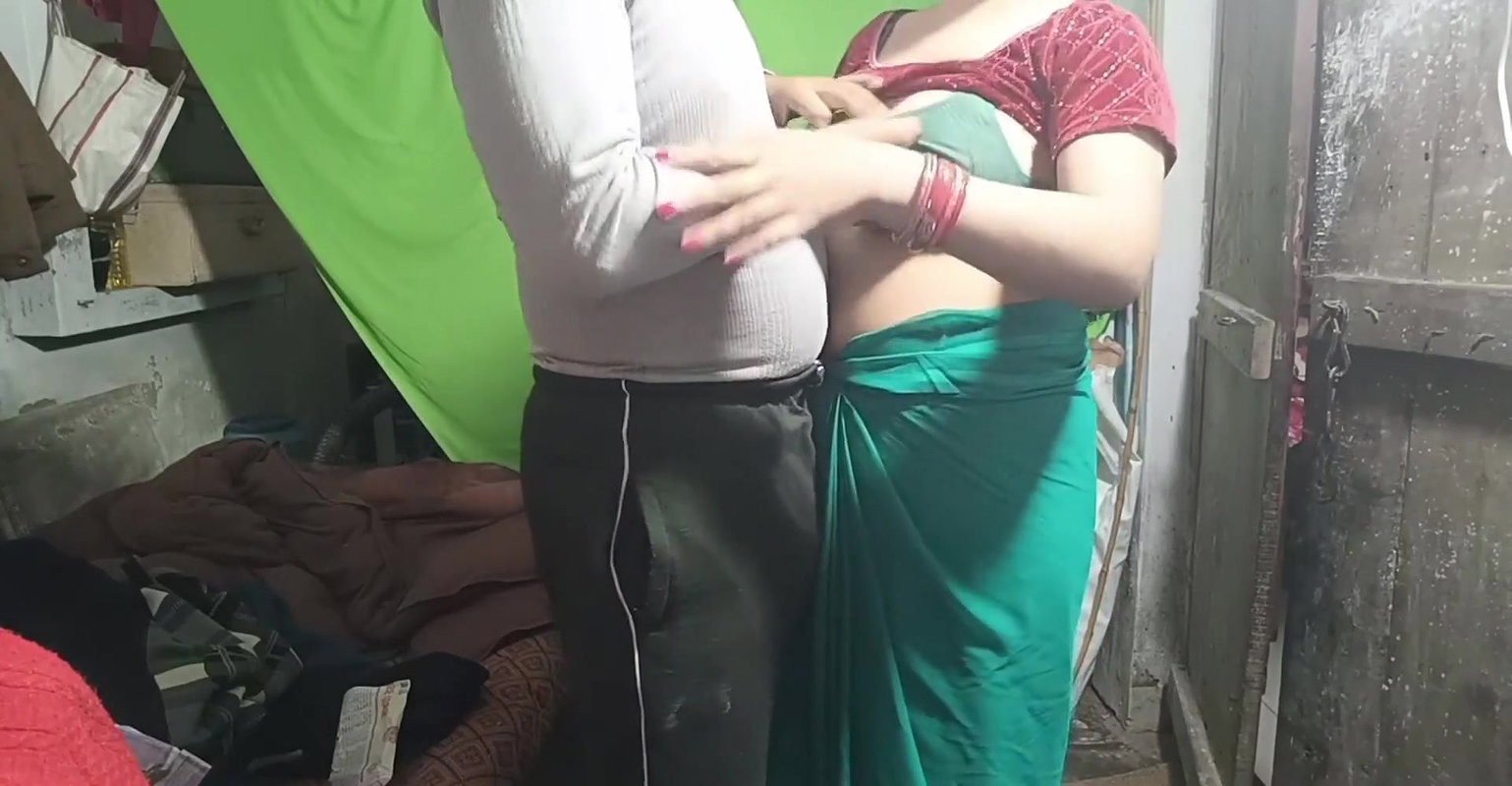 Indian Village Chachi enjoying anal sex