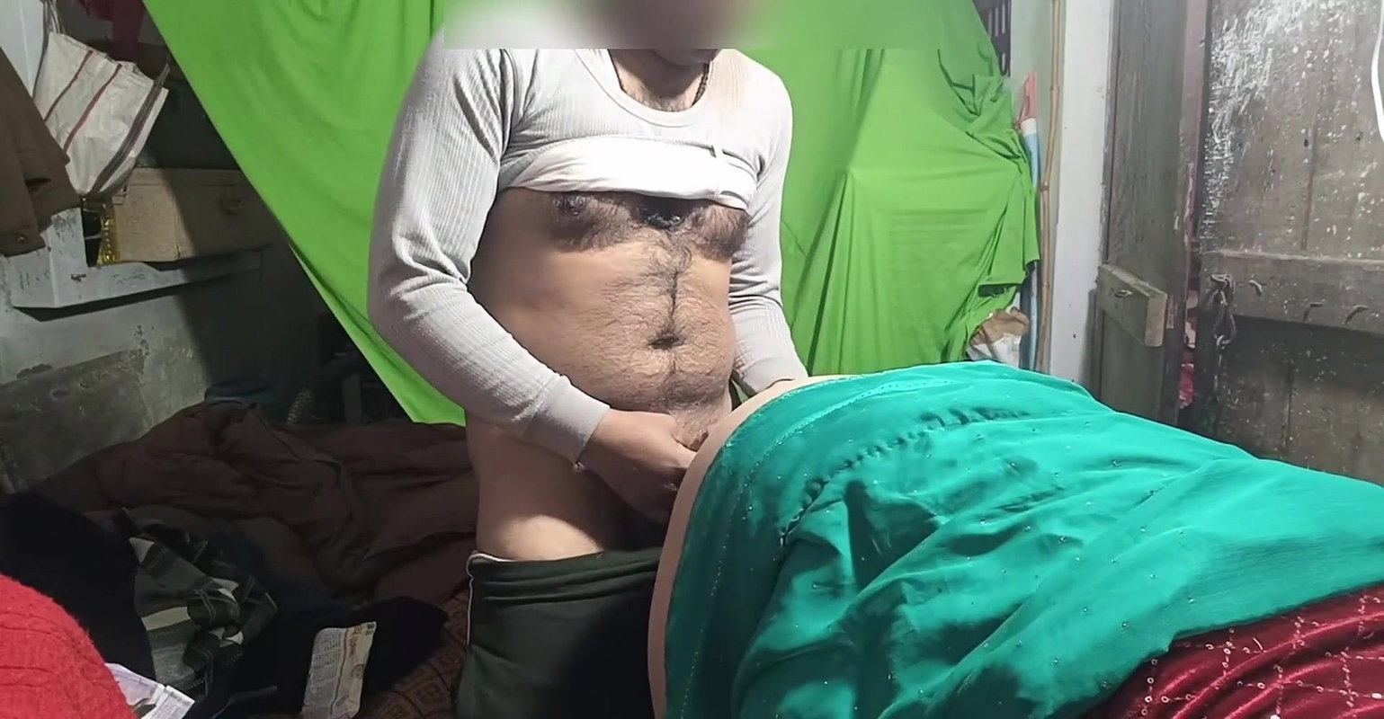 Indian Village Chachi enjoying anal sex