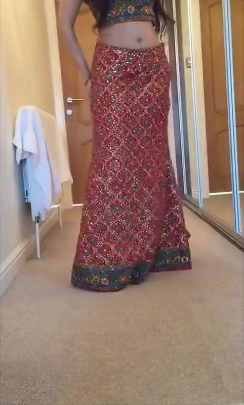 Just watch this desi wifey stripping for boyfriend