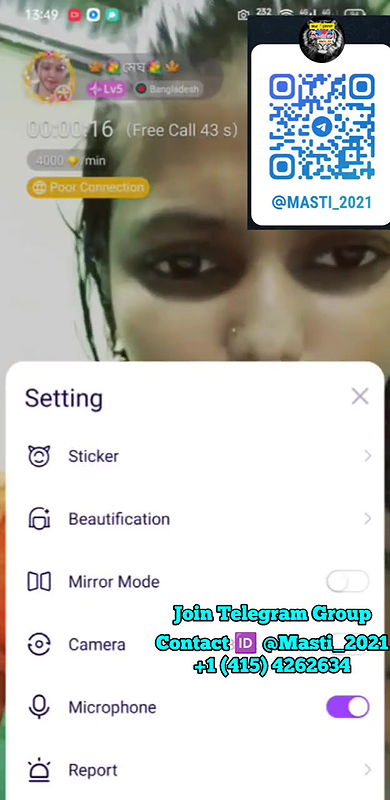 Cute bengali chamet star