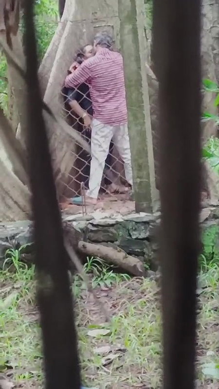 Couples fucking outdoor, secretly recorded