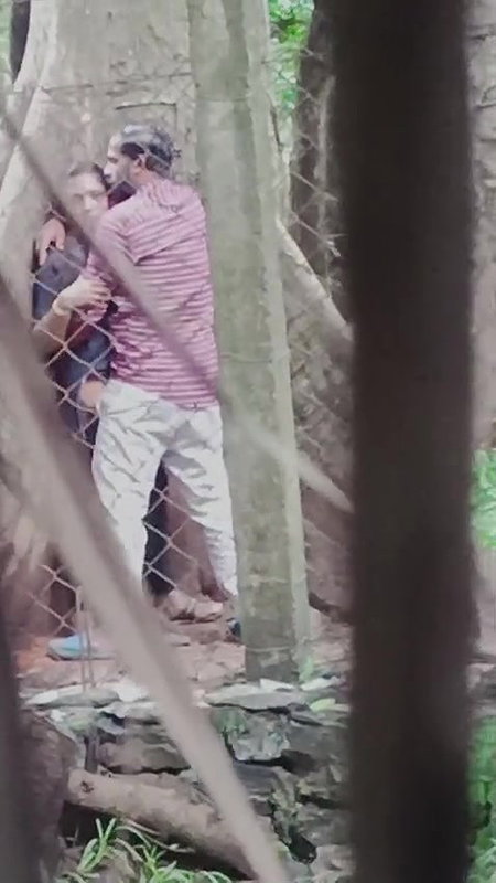 Couples fucking outdoor, secretly recorded