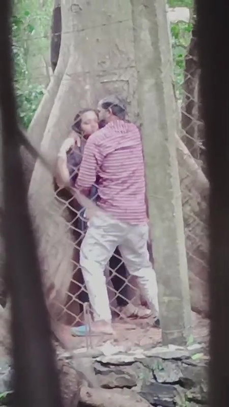 Couples fucking outdoor, secretly recorded