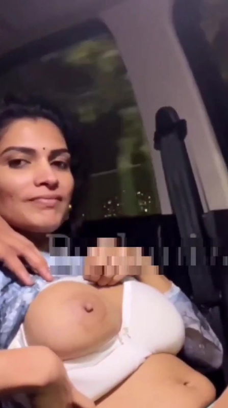 Resmi Nair Tit Grabbed in Car
