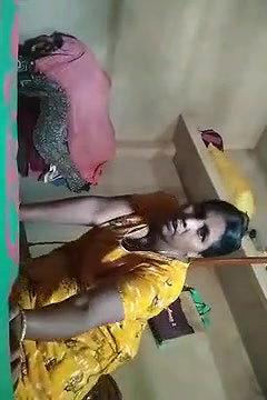 Village wife open sexy video with face