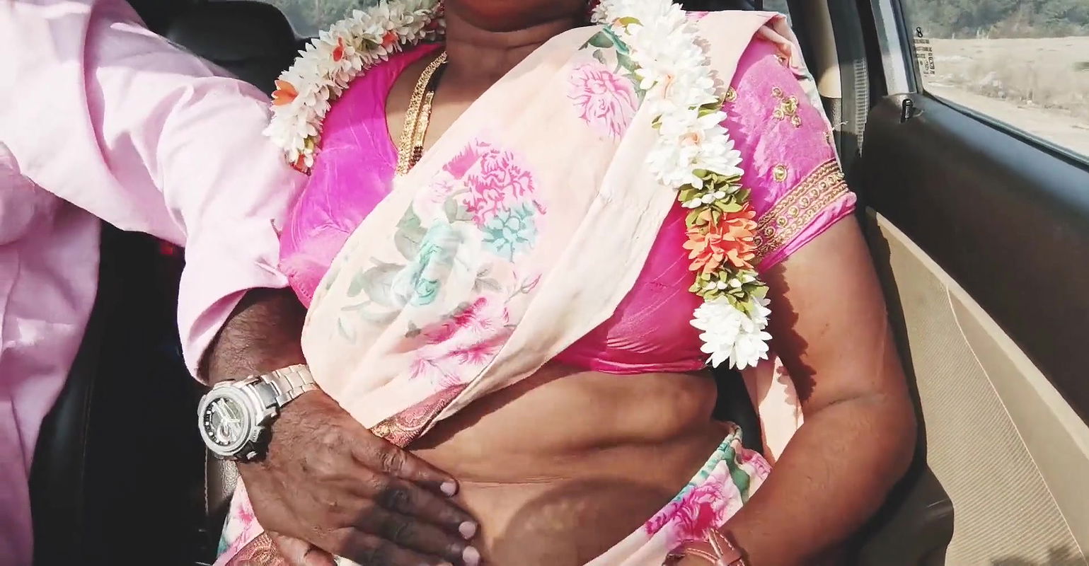 Silk aunty car sex, telugu dirty talks, Episode -1, part- 3, sexy saree telugu silk aunty with boy friend
