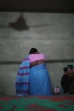 Indian hot house wife clothing show